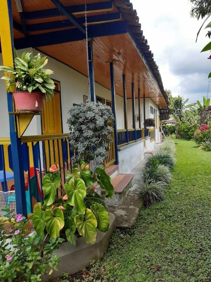 Casa Finca Villa Luz A 800 Mts Del Parque Del Cafe Montenegro Exteriér fotografie
