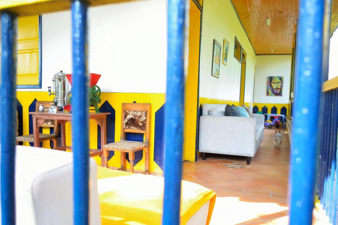 Casa Finca Villa Luz A 800 Mts Del Parque Del Cafe Montenegro Exteriér fotografie