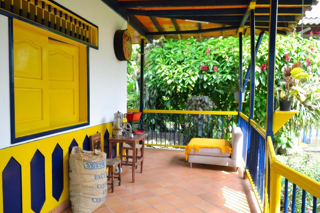 Casa Finca Villa Luz A 800 Mts Del Parque Del Cafe Montenegro Exteriér fotografie